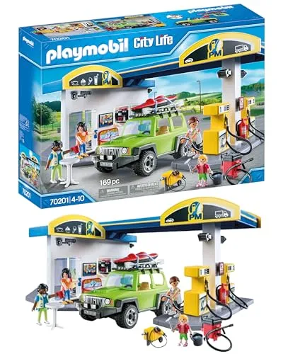PLAYMOBIL City Life Große Tankstelle 70201