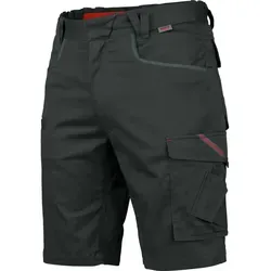 Würth MODYF Arbeitsshorts Stretch X Kurze Arbeitshosen für Handwerker Komfortable, strapazierfähige Shorts mit Flexibilität grau 46