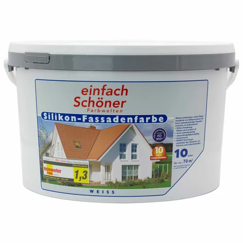 Einfach Schöner Silikon-Fassadenfarbe 10 Liter von Wilckens