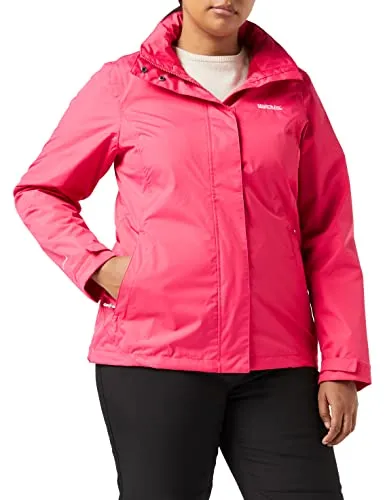 Regatta Damen Daysha Rethink Pink 14 - Outdoorjacke aus wasserdichtem Hydrafort-Polyester mit langlebiger Beschichtung und verschweißten Nähten, ideal für jedes Wetter.