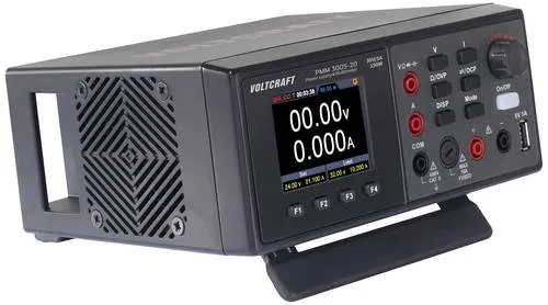 VOLTCRAFT PMM 3005-20 Multimeter und Netzgerät - Elektrische Messgeräte: 2-in-1 Digital-Multimeter und Netzgerät mit True RMS für präzise Messungen bis 1000 V, ideal für Hobbyisten und Profis.