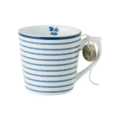 LAURA ASHLEY Tasse Henkelbecher Blueprint Candy Stripe (Klein)