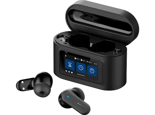 Philips True Wireless In-Ear-Kopfhörer TAT6000BK/00 Schwarz - Kopfhörer - 20 KHz (TAT6000BK/00)
