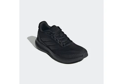 Adidas Runfalcon 5 Kinder - Schwarz für aktive Kids - Laufschuhe mit Cloudfoam Zwischensohle für optimalen Komfort und dämpfende Unterstützung, aus mindestens 20 % recycelten Materialien für umweltbewusste Abenteuer.