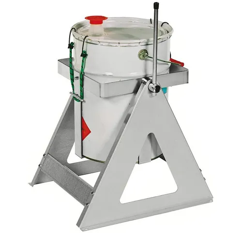 OSWALD Transportgeräte Transportwagen Fassausgießer für 20-25 Ltr. Behälter 285 x 280 x 410 mm - verzinkt, (NK2501), zur Wand- oder Bodenmontage, für 20/25 Ltr. Behälter