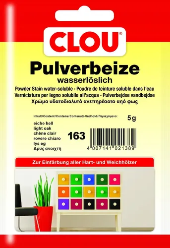 Clou Pulverbeize 5 g eiche mittel