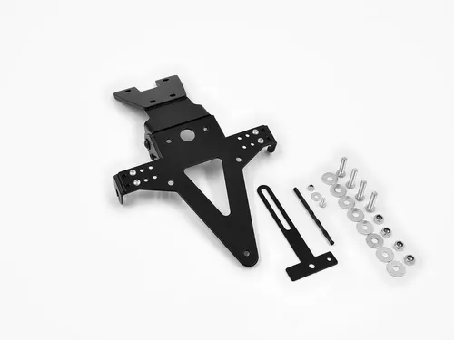 ZIEGER Kennzeichenhalter Classic für Honda CBR 600 F und CB 600 F Hornet - Robuster Kennzeichenhalter für Honda CBR 600 F und CB 600 F Hornet (BJ 2011-13) mit verstellbarem Neigungswinkel und einfacher Montage, ideal für sportliche Optik und lange Lebensdauer.