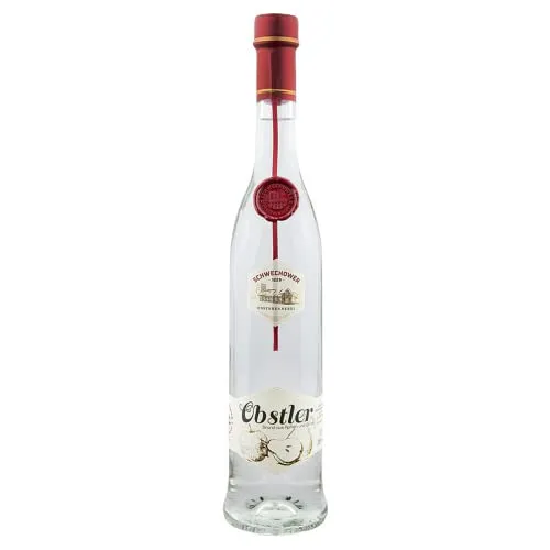 Produktbild Obstler 0.5l (38% Vol) | Hochwertige Spirituose aus Birne + Apfel | Premium-Qualität | gebrannt in Mecklenburg-Vorpommern 500ml | Schwechower Brennerei (1229)