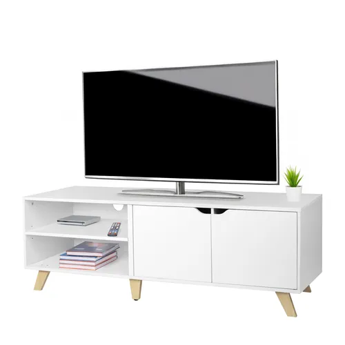 TV Lowboard mit 6 Fächern – Modernes TV-Sideboard