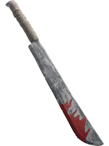 Messer Hackmesser blutverschmiert - ca73cm