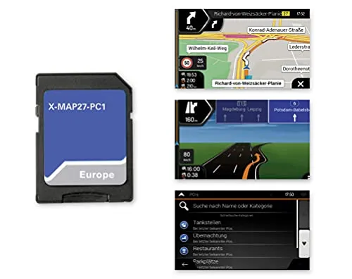 XZENT X-MAP27-PC1: Micro SD-Karte für PKW Navigation von XZENT