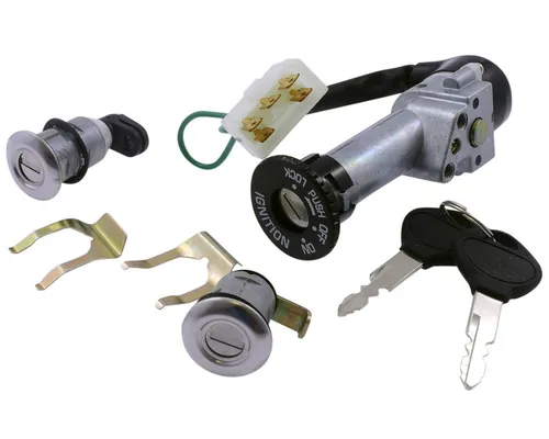 Zündschloss Schlosssatz, passt für Kymco Fever ZX II SC10A, KB50 Meteorit Scout