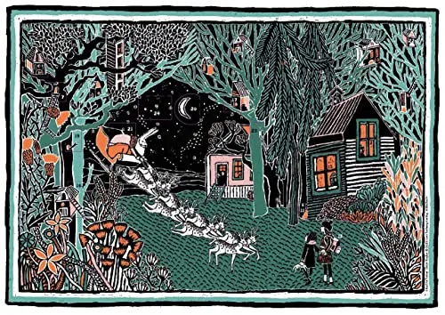 Winternacht im Wald Adventskalender von Gerstenberg Verlag