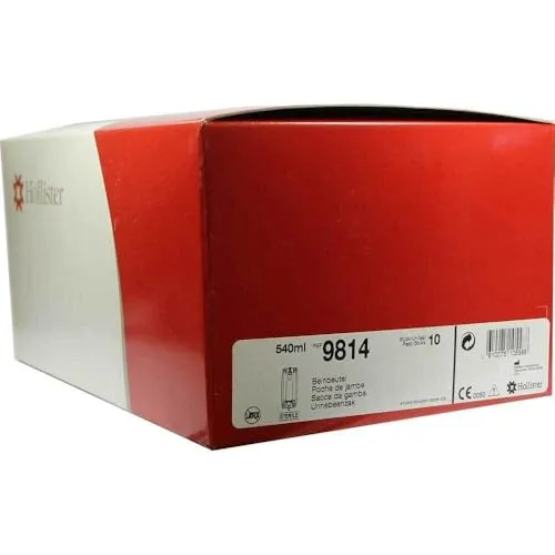 Beinbeutel Steril Medium 540ml - 10 Stück - Arzneimittel, ideal für die sichere und hygienische Sammlung von Urin mit einem Fassungsvermögen von 540ml.