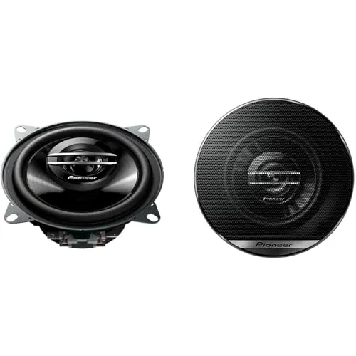 Pioneer TS-G1020F - 10cm 2-Wege Koax Auto-Lautsprecher, kraftvoller Sound für dein Fahrzeug
