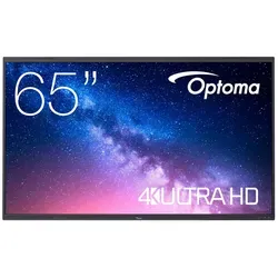 Optoma 5653RK - Interaktives Touchscreen-Display - Touchscreen für Lehrer und Schüler, mit intuitiver Software und Google Play Store für kreative Unterrichts-Apps.