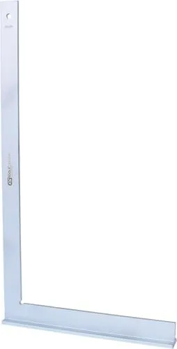 KS Tools 300.0276 Anschlagwinkel - 500 mm Zimmermannswinkel, präzise Handhabung für exakte Messungen und Schnittführungen