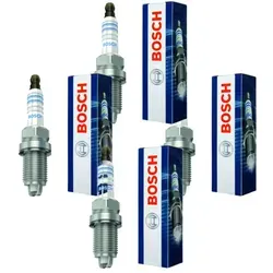 Produktbild 4x Zündkerze BOSCH 0 242 235 668 für BMW Opel Audi VW Fiat Lancia Saab Dacia Skoda