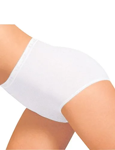 sloggi Maxislip Basic+ (3er Pack) perfekter Sitz, Baumwollmischung, weich, elastisch