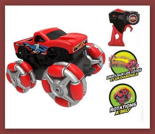 MAISTO Tech RC Cyklone Monster Truck rot 19 cm - Faszinierender RC Monster Truck aus der Stunt Series, ideal für Kinder ab 5 Jahren. Bereit zum Fahren und perfekt für aufregende Stunts und Abenteuer.