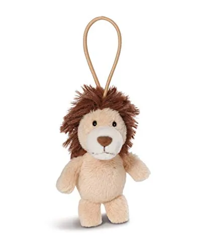 NICI Zoo Friends Plüschanhänger - 8cm Löwe, kuschelig weich und ideal zum Befestigen als treuer Begleiter