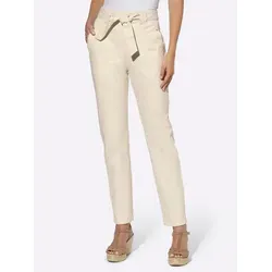 Heine Jeans Slim Fit in Beige von Heine