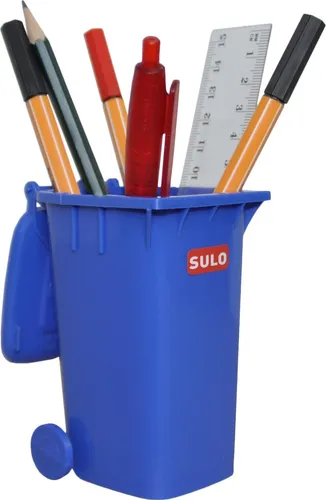 Mini-Müllbehälter 120 l - kleine Ausführung blau