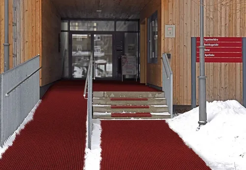 Ako Antirutschmatte AKO Sicherheitsmatte Rutschfest R13 Rot 120x50cm