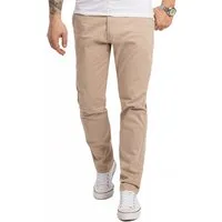 Indumentum Beige Herren Chino Hose - Bequeme Herren Chino Hose aus hochwertiger Baumwolle von