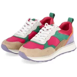 Tamaris Sportliche Schnürschuhe Damen 32313835383335 – Vielseitige Low Sneaker in Bunt, Größe 38 EU