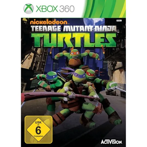 Microsoft Xbox 360 - Nickelodeon Teenage Mutant Ninja Turtles - Neu / Sealed - Action & Abenteuer Spiel für Xbox 360, ideal für Fans der Teenage Mutant Ninja Turtles, neu und originalverpackt, USK ab 6 Jahren.