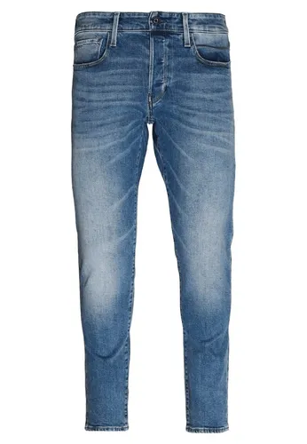 G-STAR RAW Herren 3301 Regular Tapered Jeans - Moderne Jeans mit normaler Bundweite und mittelhohem Bund, schmal zulaufend vom Knie zum Knöchel. Perfekt für einen lässigen Look mit Logo-Grafik über der Gesäßtasche.