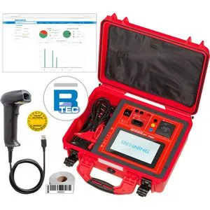 Benning Gerätetester 10238250, ST 760+ BTEC-Set – VDE-zertifiziert