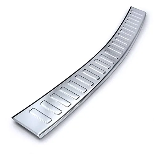 teileplus24 AL170 Ladekantenschutz Aluminium für Opel Mokka X - Stoßstangenschutz aus hochwertigem Aluminium, präzise Passform und einfache Montage für optimalen Schutz und edle Optik.