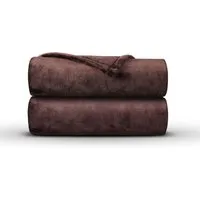 Bestlivings Kuscheldecke Mirabella Cashmere Touch 220 x 240 cm Braun - Bettdecken: Superflauschige Wohndecke (220x240cm) in Braun mit luxuriösem Cashmere-Feeling, ideal zum Einkuscheln und für ein warmes Wohnambiente.