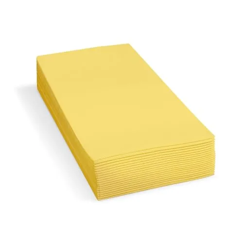 VEPATIM 250 Servietten 33 x 33 cm 1/8 -Kopffalz 2-lagig gelb