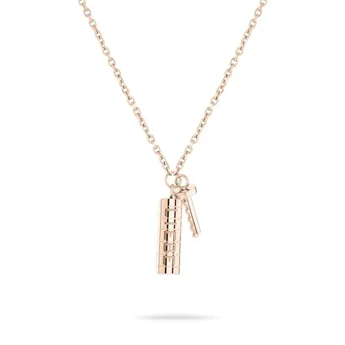 Liebeskind Berlin Halskette LJ-1450-N-45 IP roségold - Ketten für Damen, elegante 45 cm lange Gliederkette aus roségold poliertem Edelstahl, perfekt kombinierbar und ideal als Geschenk für jeden Anlass.