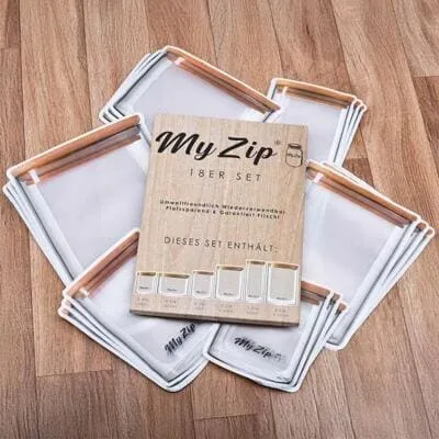 MyZip Standard Aufbewahrungsbeutel, 18-teilig von myZip