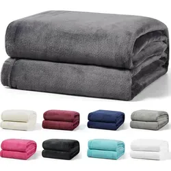 Kuscheldecke 220x240 cm Anthrazit - Flauschige Winterdecke von Leonado Vicenti - Bettdecken: Flauschige Kuscheldecke in Anthrazit, ideal für gemütliche Abende. Waschbar und trocknergeeignet, bietet sie Wärme und Komfort für jeden Anlass.