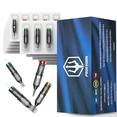 Poseidon Tattoo-Nadeln 50 Stück Set von UPTATSUPPLY