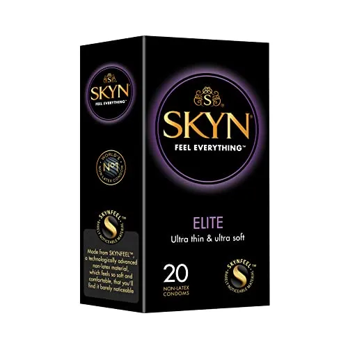 Skyn Elite 20 Herrenkondome, ultradünn, ultraweich, 200018