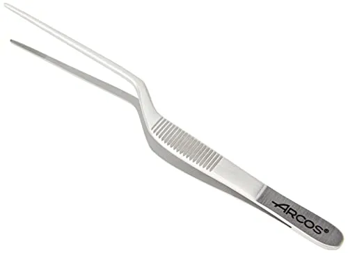 Arcos Präzisionspinzette - Edelstahl 140 mm - Vielseitige Küchenwerkzeug für Emplatar - Langlebig und Robust