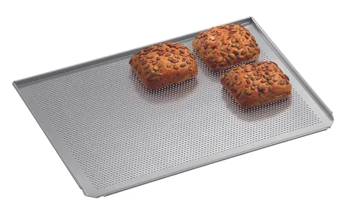 BARTSCHER Lochblech 433x333-AL - Küchenhelfer mit 3 mm Lochung, aus leichtem Aluminium für optimale Wärmeverteilung beim Backen.