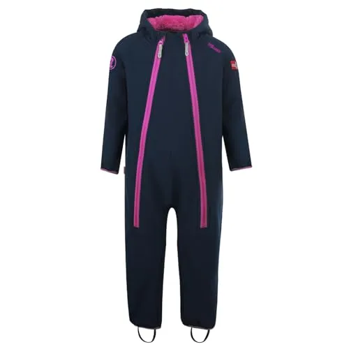 Produktbild Trollkids Kids Nordkapp Overall 98, navy/pink