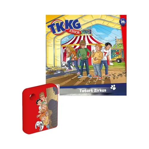 TKKG Junior - Tatort Zirkus Galakto Token - Galakto Token für den Galakto Player. Einfach einstecken und sofort hören! Ideal für Kinder von 3 bis 12 Jahren – für unbeschwerten Hörspaß ohne Internet.