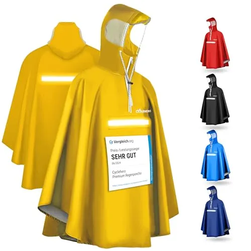 CYCLEHERO Regenponcho für Fahrradfahrer