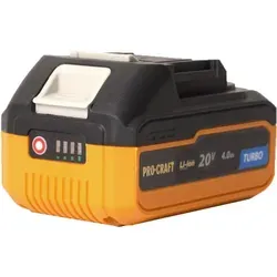 Procraft 20/4 Turbo Akku 20 V 4,0 Ah