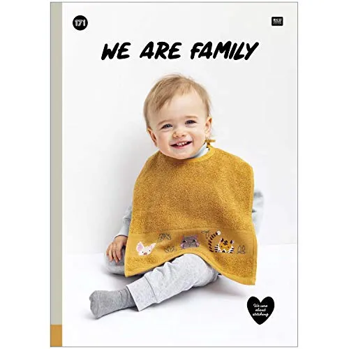 WE ARE FAMILY: 30 Kreuzstich-Designs mit der niedlichen Tierfamilie