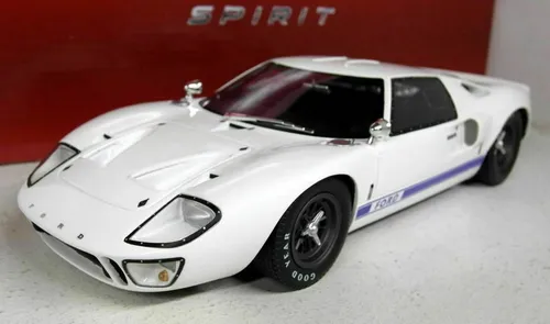 FORD GT 40 MKI 1968 Weiß GT Spirit GT131 1:18 Harz 1500 Stk. Modellauto