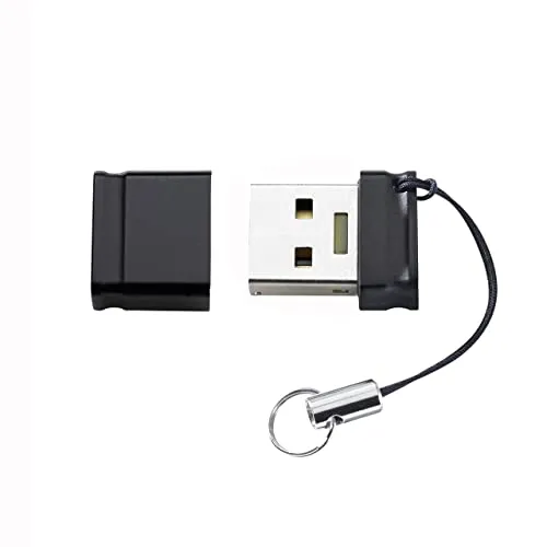 Intenso Slim Line 128 GB USB-Stick - ultrakompakt, USB 3.2 Gen 1x1, bis zu 100 MB/s Übertragungsrate, ideal für Autoradio und Notebook